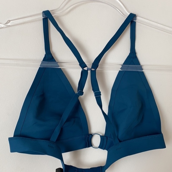 Free People Oh Scuba bralette in Midnight Cowboy size XS - Picture 5 of 8